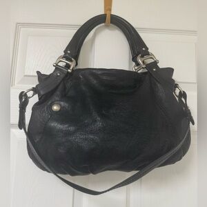 Bally Black Leather two way business bag 
Made in Switzerland 🇨🇭